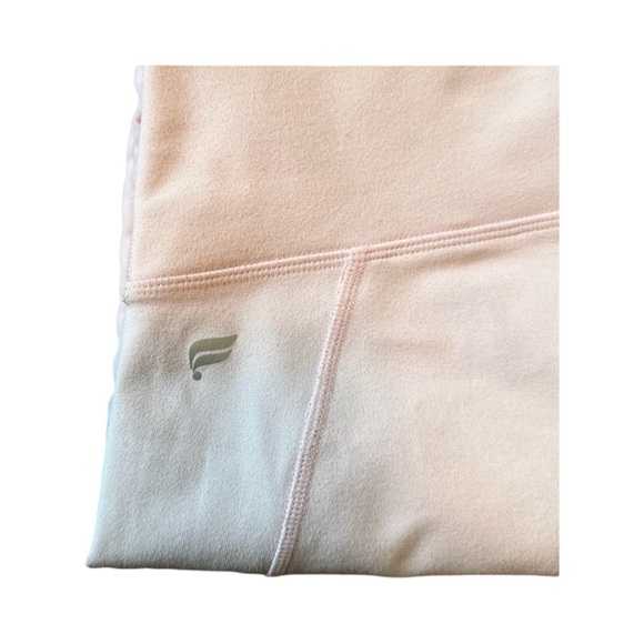 Fabletics Light Pink High Waisted Powerhold Athletic Leggings Size Medium - Picture 2 of 8